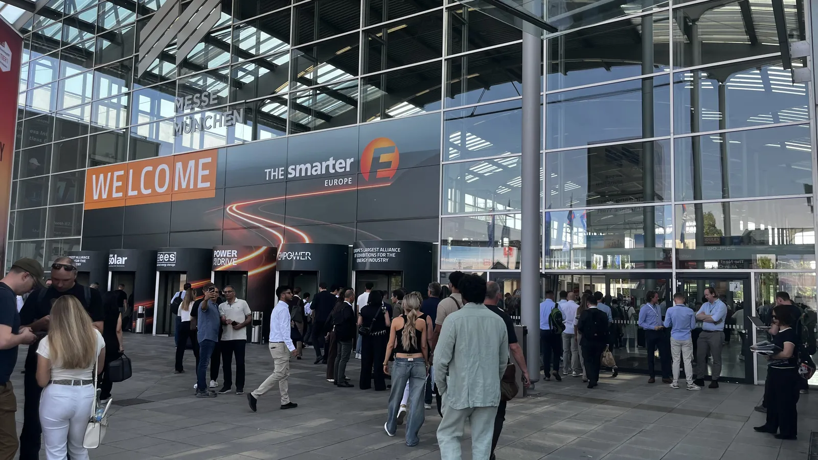 Vstup na The smarter E Europe 2026 v Mníchove
