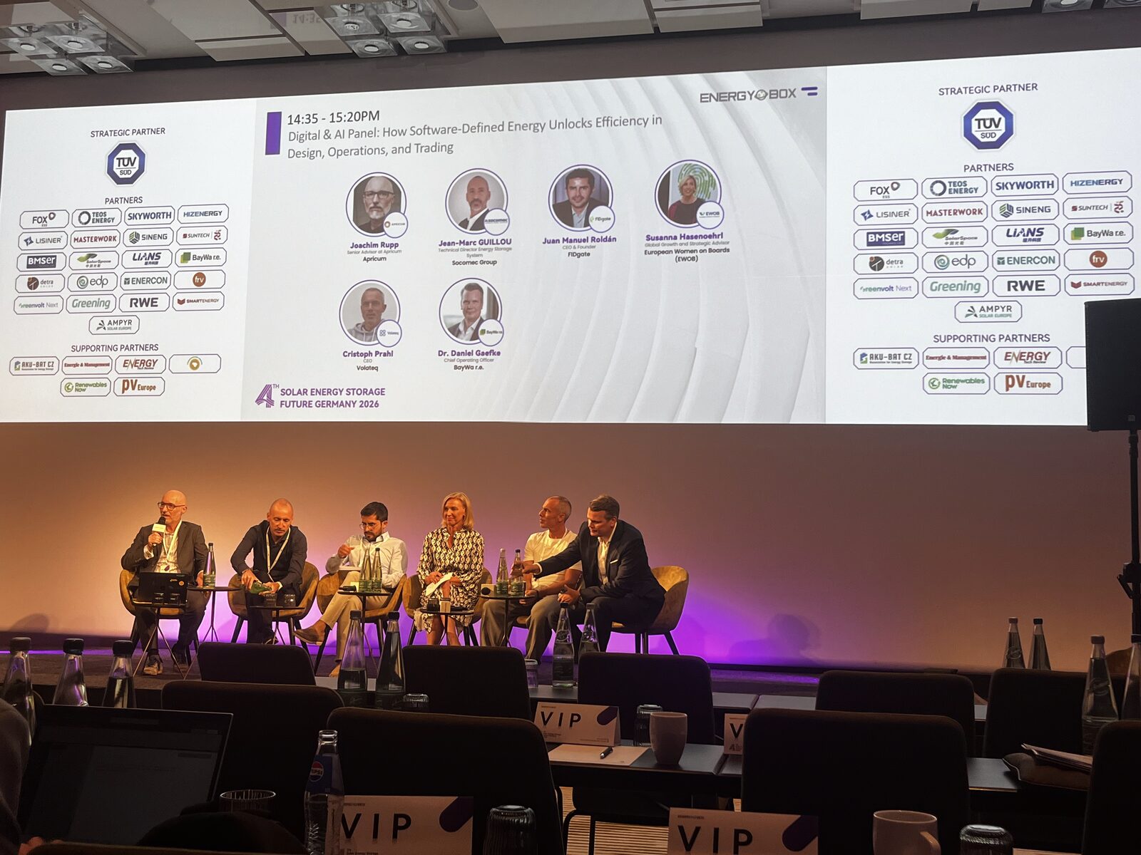 Panel Digital & AI na konferencii Solar Energy Storage Future Germany 2026 v Mníchove
