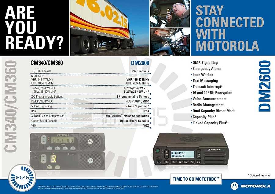 Migration CM340 DM2600